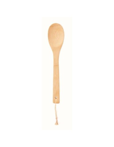 Cuillère à salade personnalisée en bambou - Objet publicitaire
