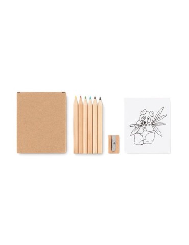 Set de Coloriage Personnalisé - LITTLE VANGOGH