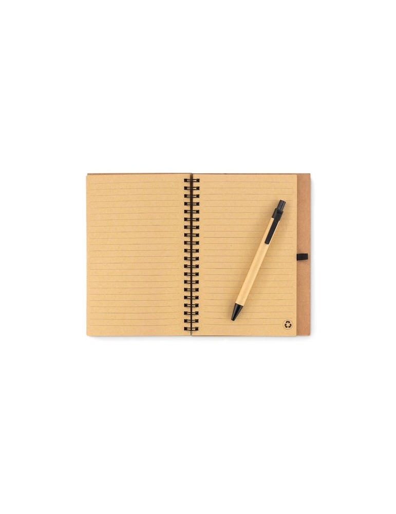 Carnet en Liège Durable avec Stylo Personnalisé - SONORA PLUSCORK