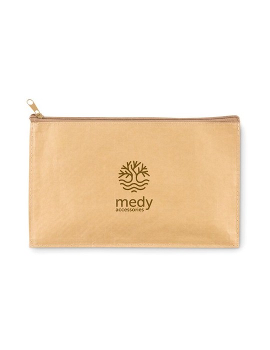 Trousse à Stylo Personnalisable en Papier Tissé - Cadeau Publicitaire