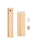 Set de 12 Crayons en Bois Personnalisé - Cadeau Publicitaire
