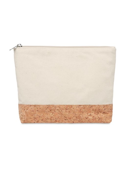 Trousse en Liège et Coton Personnalisée - PORTO BAG