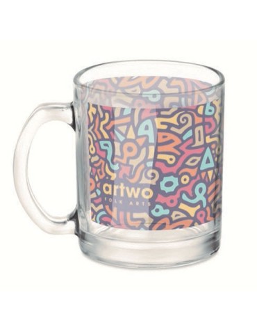 Mug en Verre à Sublimer Personnalisé 300ml 2