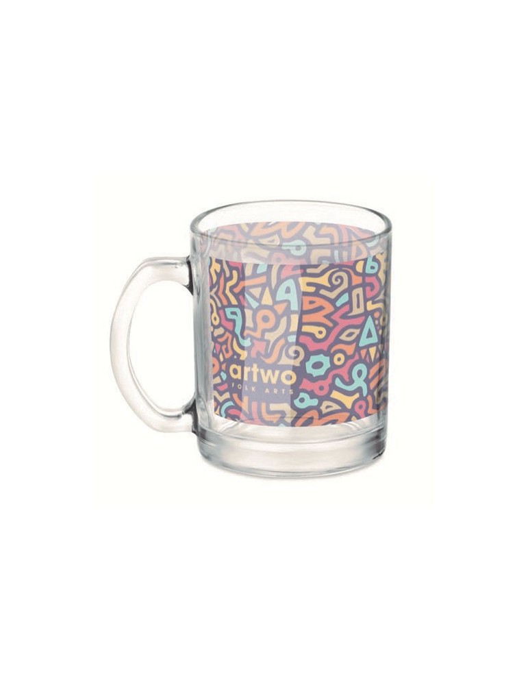 Mug en Verre à Sublimer Personnalisé 300ml