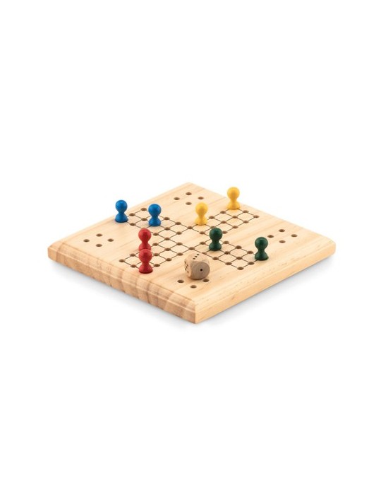Jeu d'adresse Personnalisé Solitaire en Bois LUDO