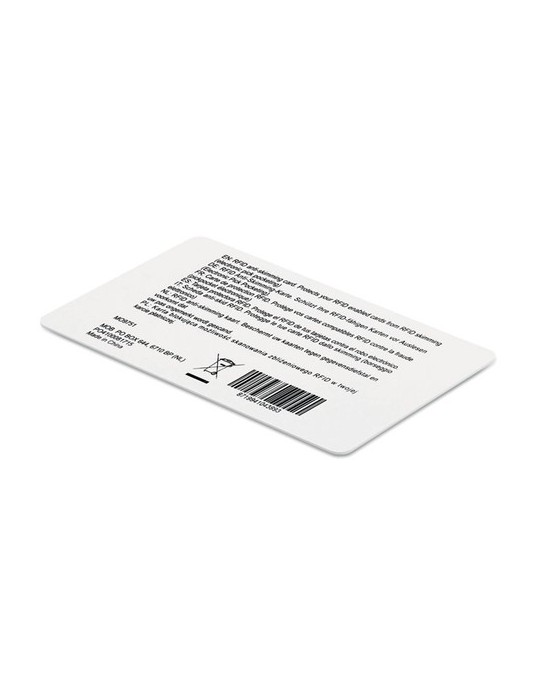 Carte de Blocage RFID Personnalisée Protection Électronique pas cher