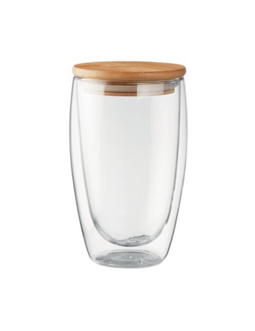 Verre Double Paroi 450 ml Personnalisé TIRANA LARGE pas cher