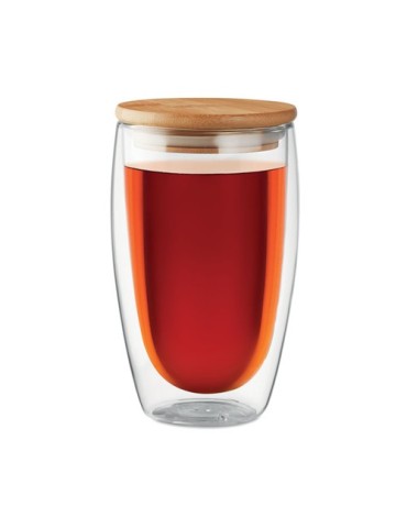 Verre Double Paroi 450 ml Personnalisé TIRANA LARGE pas cher 2