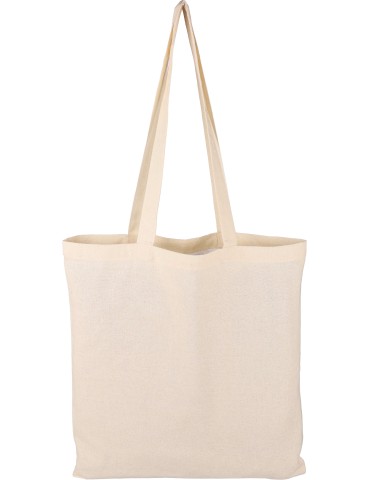 Sac shopping en coton Oeko-Tex 140 g/m2 publicitaire Leonard