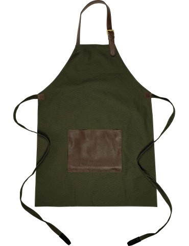 Tablier en canvas 450 g/m2 personnalisé Maria