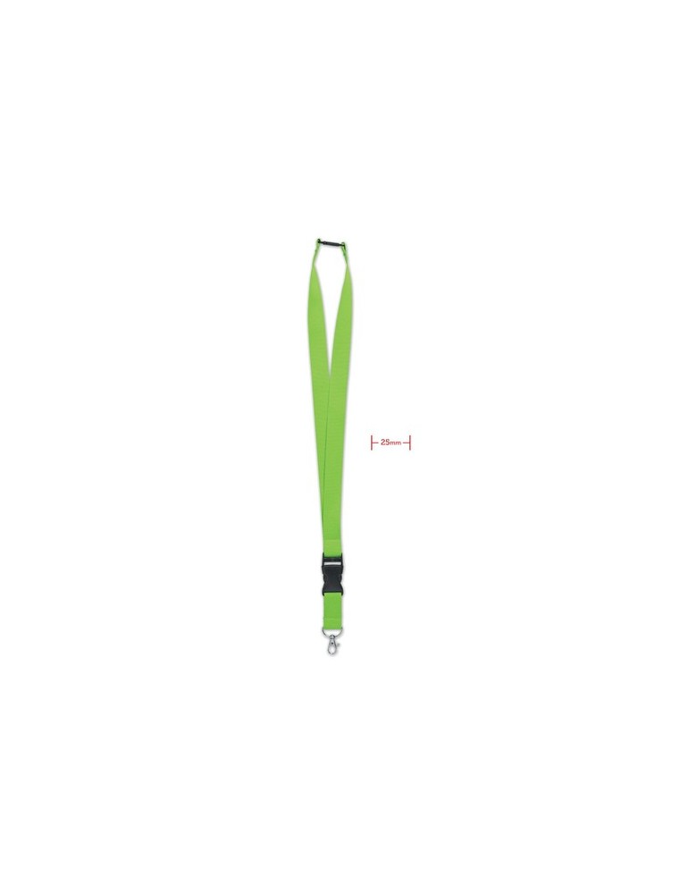 Lanyard Personnalisable avec Crochet Métallique 25mm