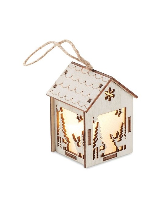 Maisonnette en MDF Personnalisée - PONIA Lampe d'Ambiance pas cher