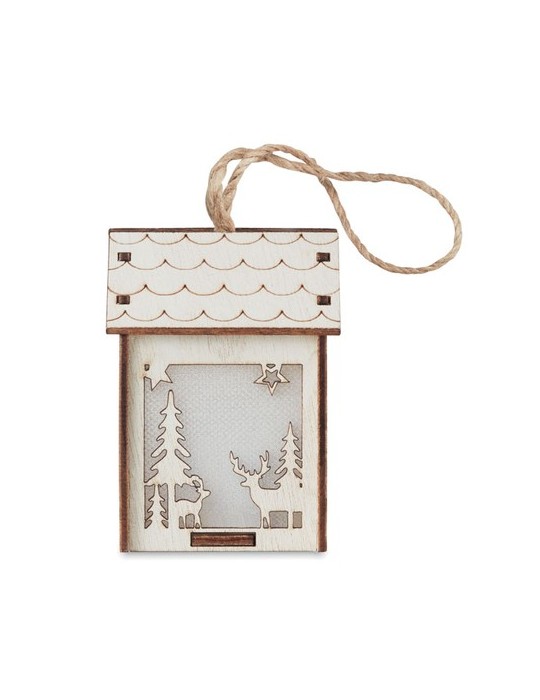 Maisonnette en MDF Personnalisée - PONIA Lampe d'Ambiance pas cher