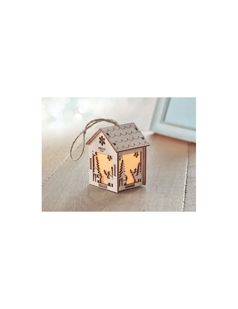Maisonnette en MDF Personnalisée - PONIA Lampe d'Ambiance pas cher