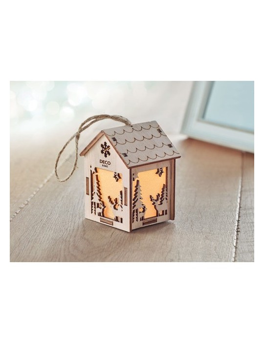Maisonnette en MDF Personnalisée - PONIA Lampe d'Ambiance pas cher