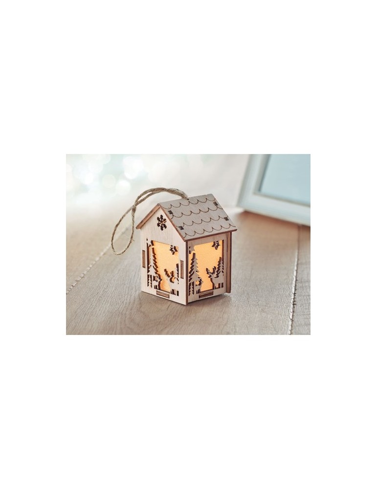 Maisonnette en MDF Personnalisée - PONIA Lampe d'Ambiance pas cher