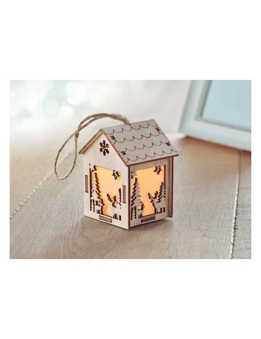 Maisonnette en MDF Personnalisée - PONIA Lampe d'Ambiance pas cher