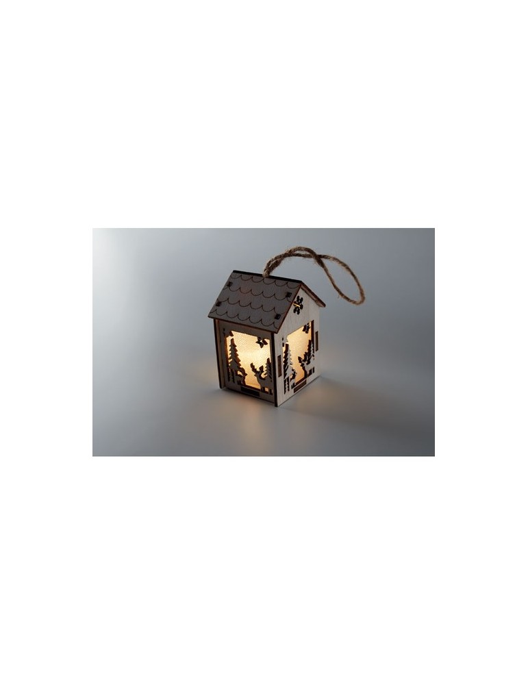 Maisonnette en MDF Personnalisée - PONIA Lampe d'Ambiance pas cher