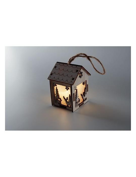Maisonnette en MDF Personnalisée - PONIA Lampe d'Ambiance pas cher