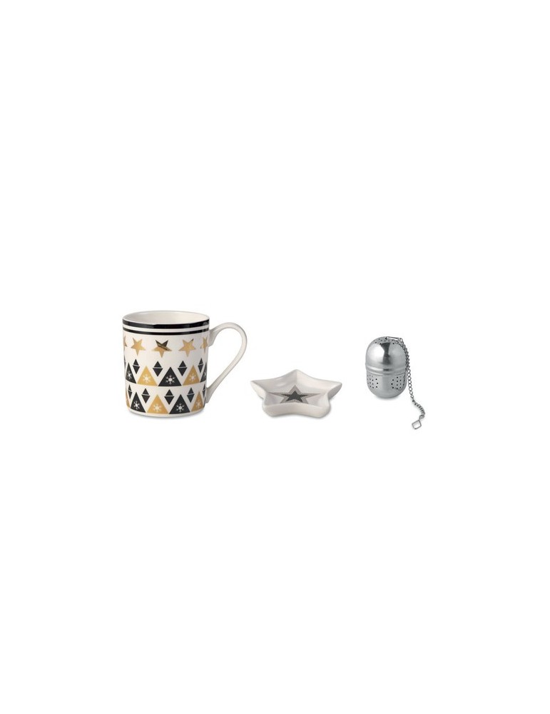 Tasse UNIQUE Personnalisée - Soucoupe & Infuseur Cadeau Idéal pas cher