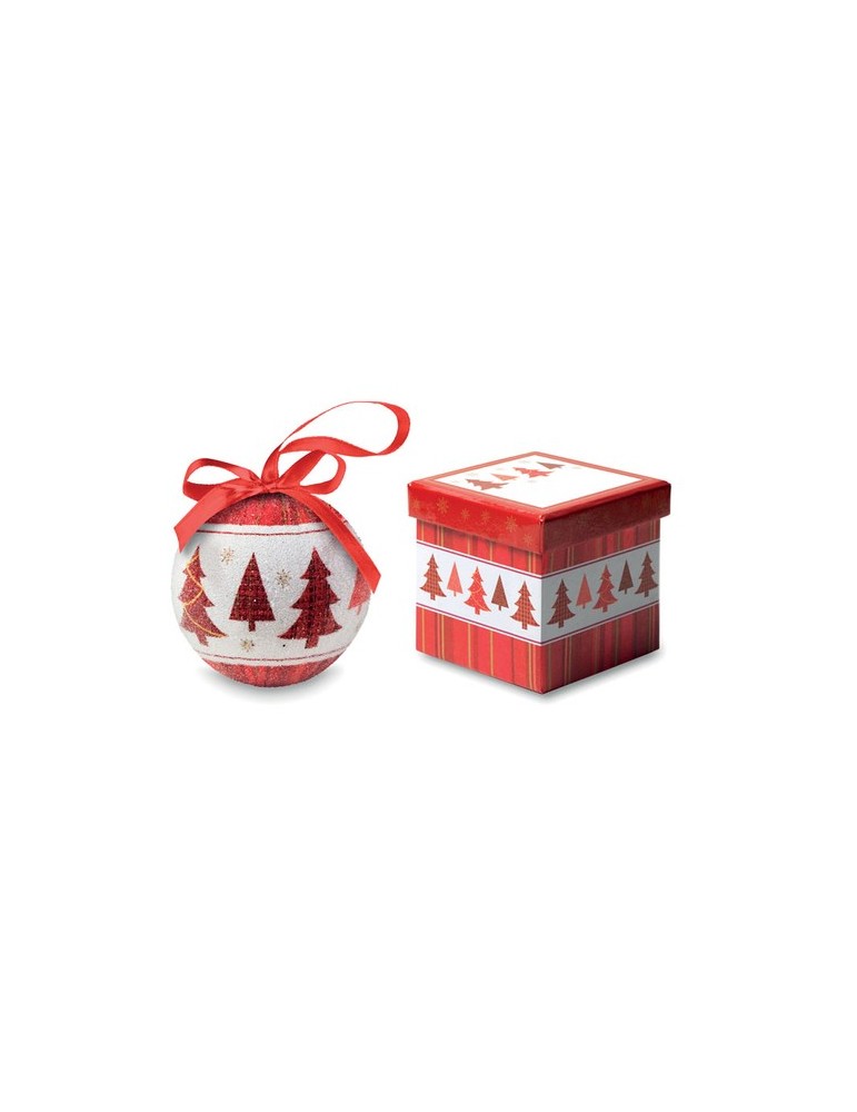 Boule de Noël Personnalisée - SNOWY Décoration Festive pas cher