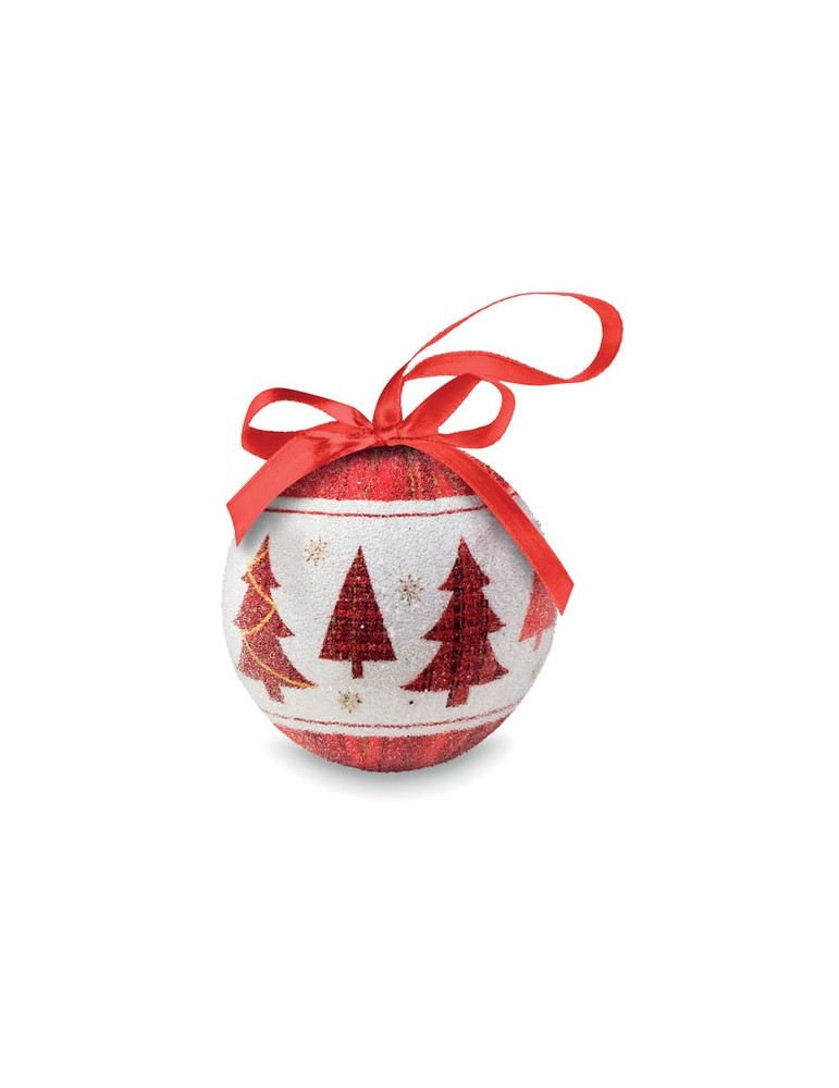 Boule de Noël Personnalisée - SNOWY Décoration Festive pas cher