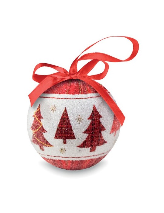 Boule de Noël Personnalisée - SNOWY Décoration Festive pas cher