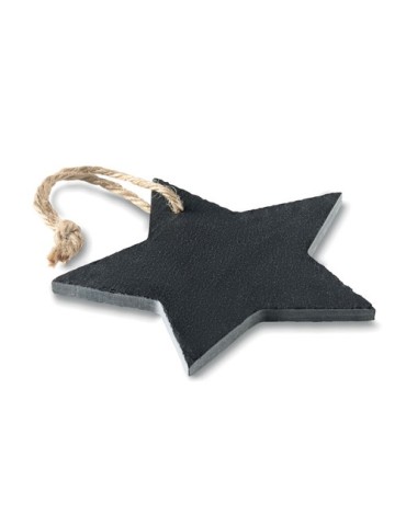 Suspension Étoile en Ardoise Personnalisée - Décoration de Noël pas cher 2