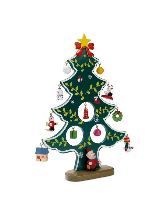 Sapin de Noël en Bois Personnalisé - WOODTREE Décoration pas cher