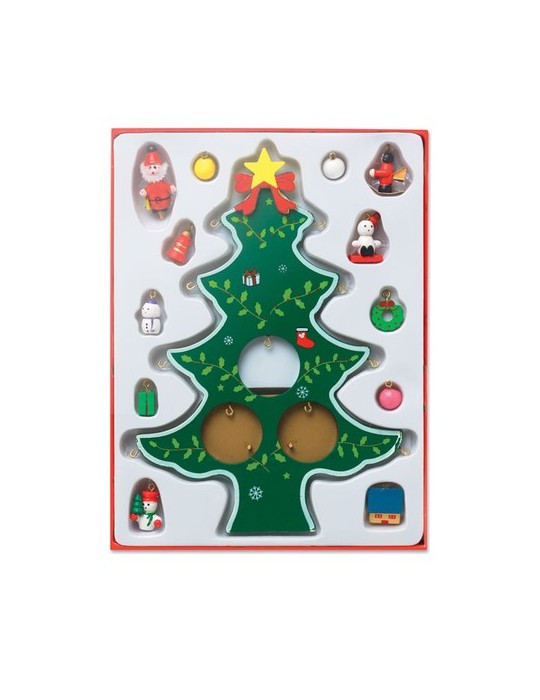Sapin de Noël en Bois Personnalisé - WOODTREE Décoration pas cher