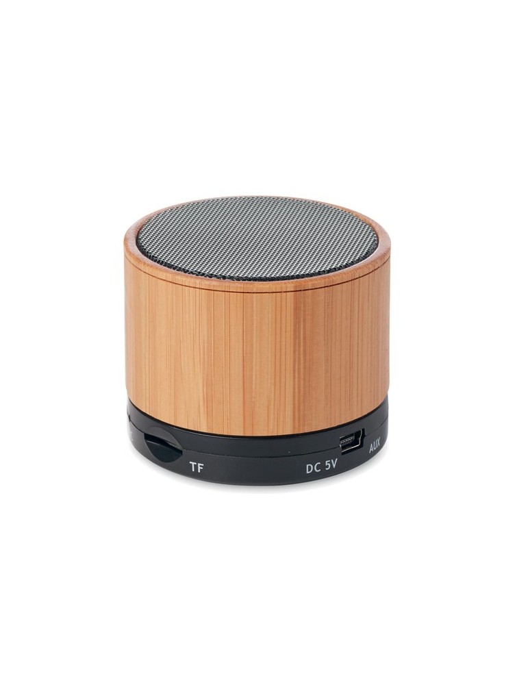 Haut-parleur sans fil Personnalisé en bambou - SOUND BAMBOO pas cher