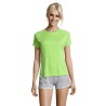T-shirt Femme Personnalisé Sportif 140g - Sporty Women Matières : PET Taille textile : M Couleurs : vert pomme cadeau collaborat