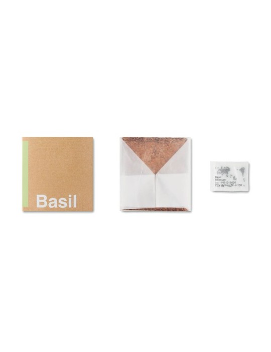 Substrat avec Graines de Basilic - Pratique pour Jardiniers
