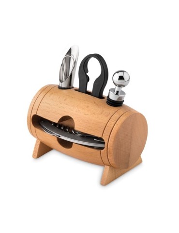 Pratique Mini Tonneau à Vin - Accessoires Personnalisés