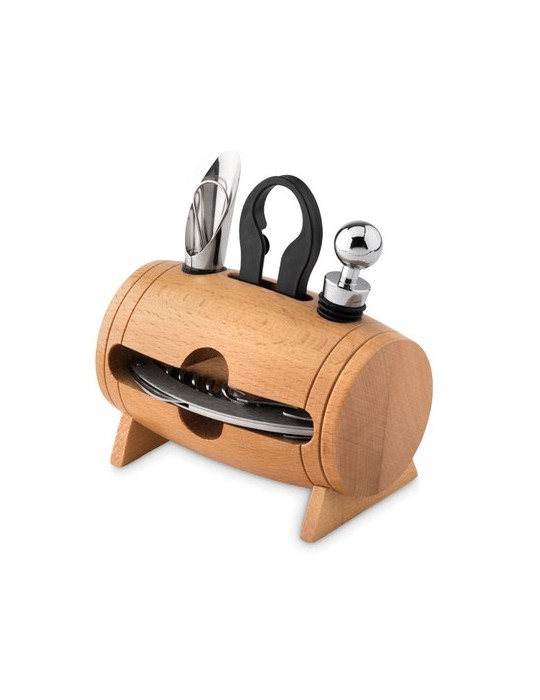 Pratique Mini Tonneau à Vin - Accessoires Personnalisés