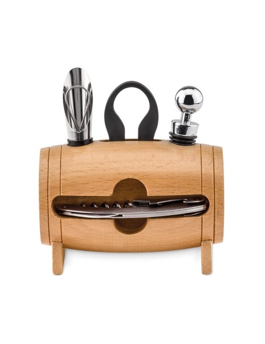 Pratique Mini Tonneau à Vin - Accessoires Personnalisés