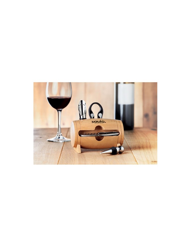 Pratique Mini Tonneau à Vin - Accessoires Personnalisés