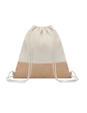 Pratique Sac à Cordon - Détails Jute