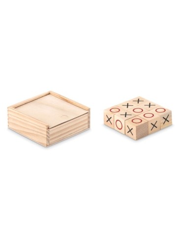 Personnalisable Jeu de Morpion en Bois