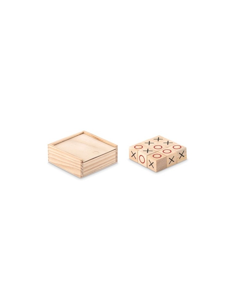 Personnalisable Jeu de Morpion en Bois