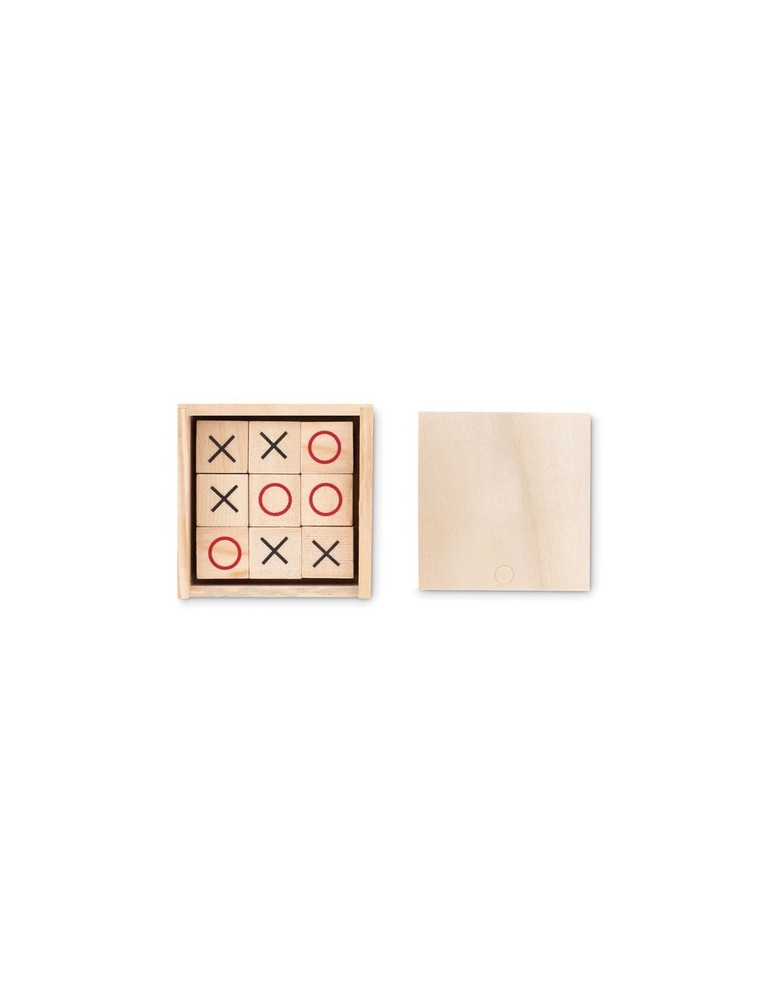 Personnalisable Jeu de Morpion en Bois
