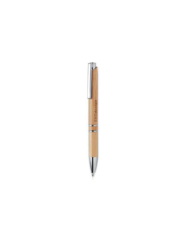 Personnalisable Stylo à Bille en Bambou -