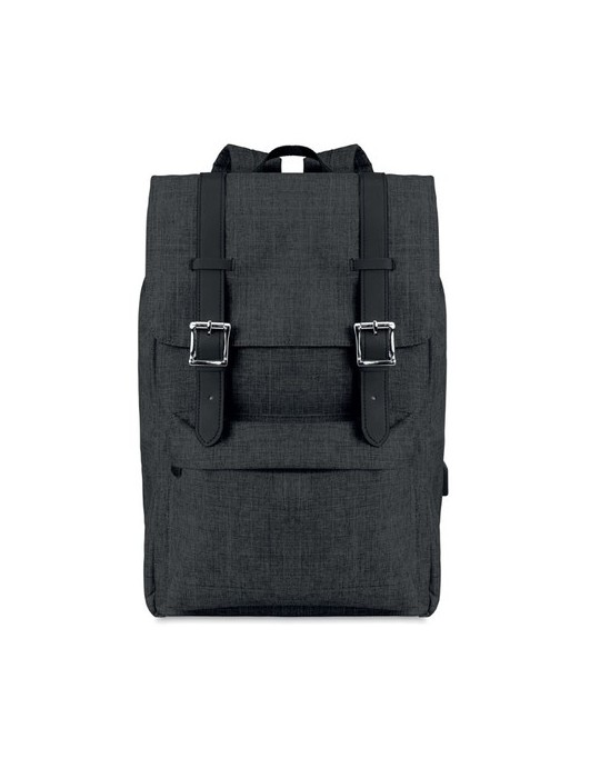 Personnalisé Sac à Dos USB - Polyester 600D RIGA
