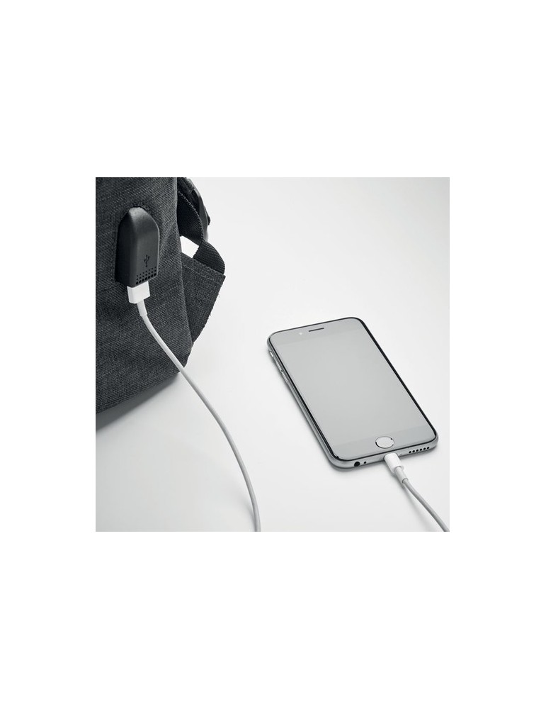 Personnalisé Sac à Dos USB - Polyester 600D RIGA