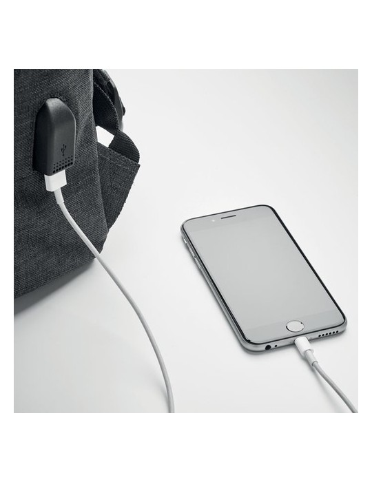 Personnalisé Sac à Dos USB - Polyester 600D RIGA