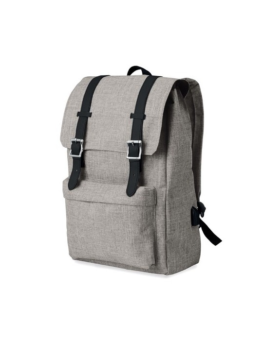 Personnalisé Sac à Dos USB - Polyester 600D RIGA