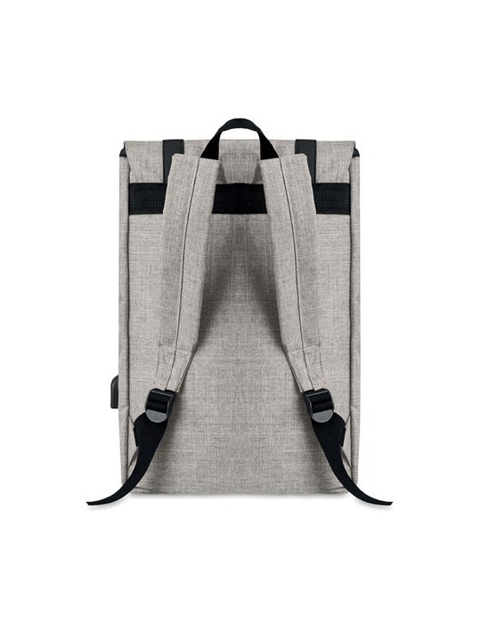 Personnalisé Sac à Dos USB - Polyester 600D RIGA