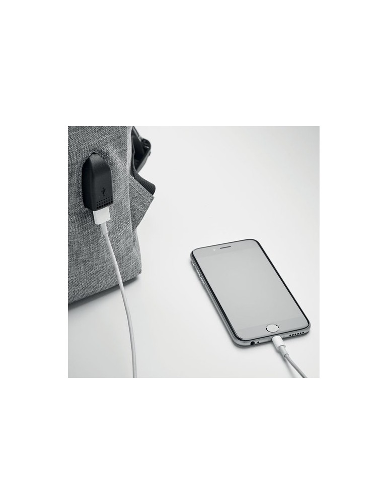 Personnalisé Sac à Dos USB - Polyester 600D RIGA