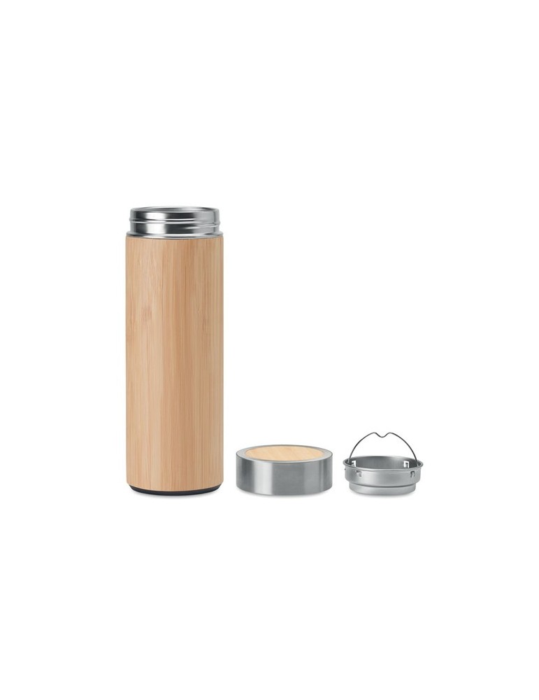 Personnalisée Gourde Isotherme en Bambou - BATUMI