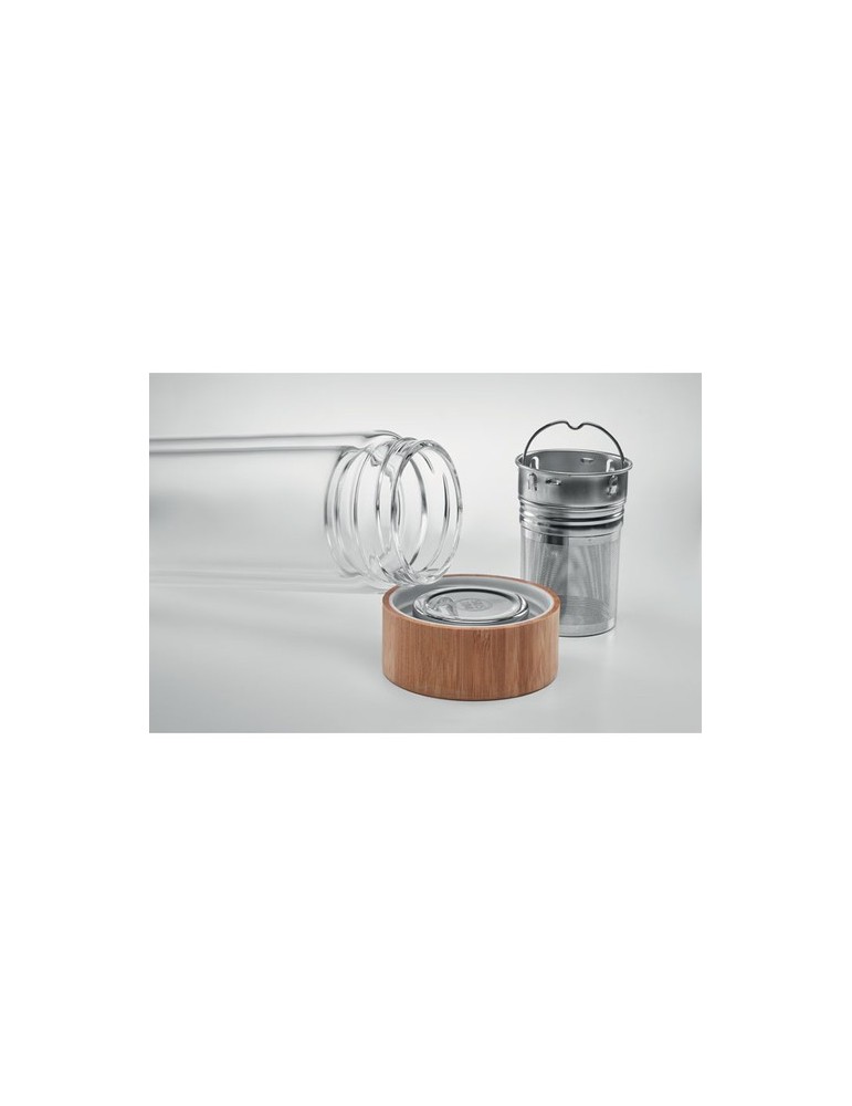 Personnalisée Gourde Isotherme en Verre - 400ml Batumi